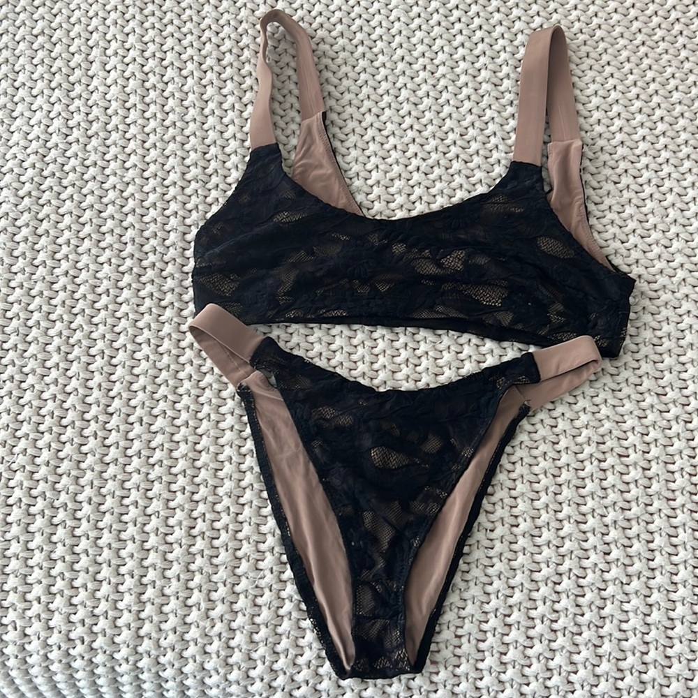 Large JLUX LABEL bikini SOLD
